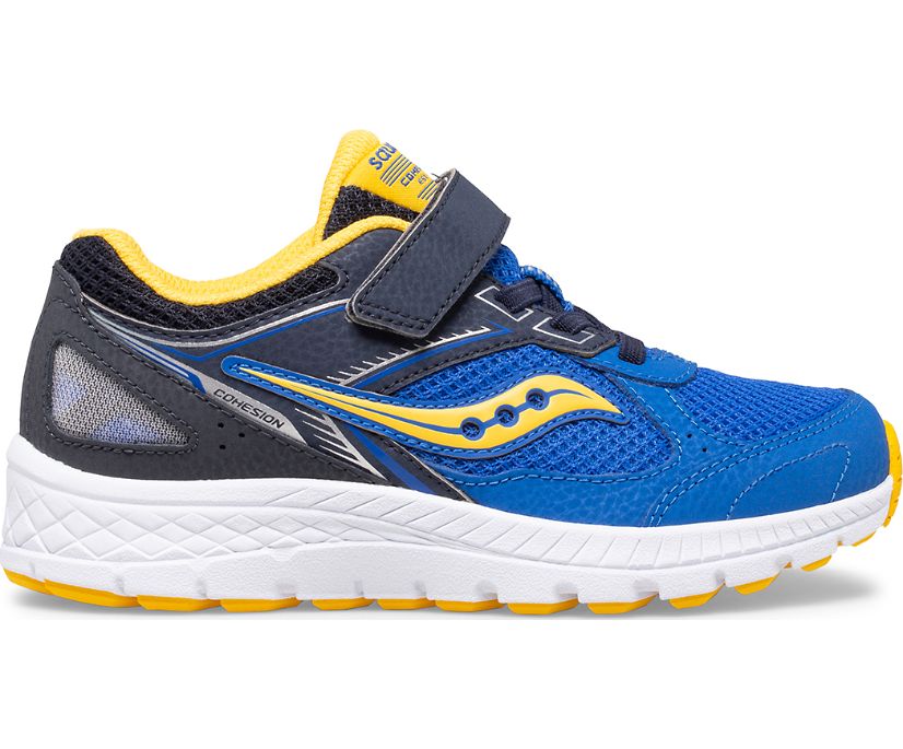 Saucony Cohesion 14 A/C Kids' Sneakers Blue / Yellow | AU 836RVDW